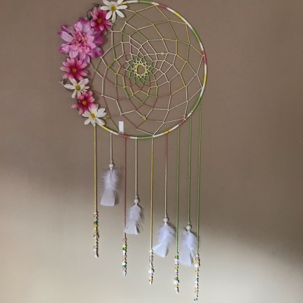 Beautiful spring dream catcher